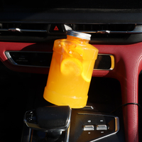 Bouteilles d'emballage de boissons en plastique PET transparent personnalisables de grande capacité 1000 ml, qualité alimentaire, avec couvercles, directement de l'usine OEM