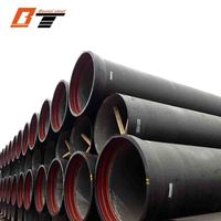 Tuyau en fonte ductile K7 K9 C25 C30 C40 EN545 ISO2531 EN598 Di Pipe DN 300 DN 400 DN 500 DN 600 DN 700 DN 800 DN 900 DN 1000 DN 1200