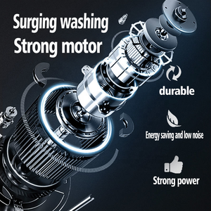 Mini <span class=keywords><strong>Lavadora</strong></span> Eléctrica Portátil para Viajes, Hogar, Auto y Exteriores, Ideal para Ropa Interior y Calcetines - Product Image 6