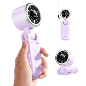 Mini Handheld Rechargeable <b>Battery</b> <b>Operated</b> Low Noise Small Type C Fast Charging Portable Cooling Fan - Product Image 5