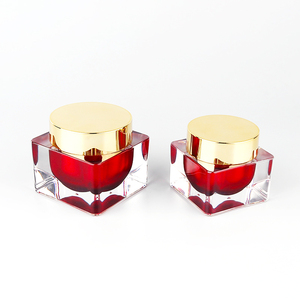 2021 hot sale custom label large low profile cosmetic jar, luxury jar and bottle set