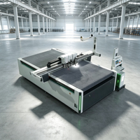 Couteau oscillant automatique à double tête pour machines de découpe numérique à plat pour carton ondulé et mousse EPE