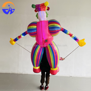 Modelo de Payaso Inflable Gigante para Exteriores, Tipo Circo, con Luces, Tela Oxford, Batería de Litio, Fácil de Usar para Publicidad - Product Image 2