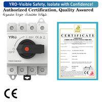 Interruptores de Desconexión de CC YRO de 600 V, Mecanismo de Seguridad Eléctrica para un Control de Energía Estable en Aplicaciones Domésticas e Industriales