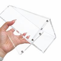 Boîte de rangement magnétique en acrylique transparent sur mesure pour cartes de collection classées TCG