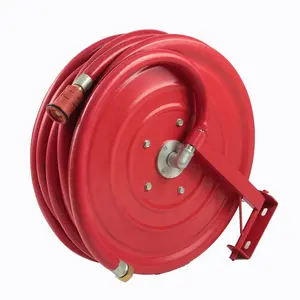 19mm diameter 30m length Fire Fighting Hose Reel, fire hose reel price