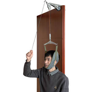 도어형 경추 견인 벨트 홈 의료 재활 견인 장치 목 견인 장치 목 지지대 및 고정 - Product Image 2