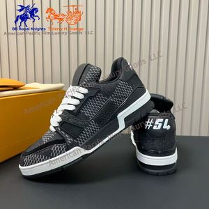 Zapatillas Deportivas de Lujo para Hombre, Modelo Damier 3D, Estilo Retro de Alta Calidad para Baloncesto, Caminar y Correr, Marca Original - Product Image 2