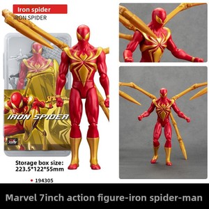Figuras de Acción de Spider-Man de 7 Pulgadas, Articuladas, de <span class=keywords><strong>Marvel</strong></span>, Edición de Animación China - Product Image 6