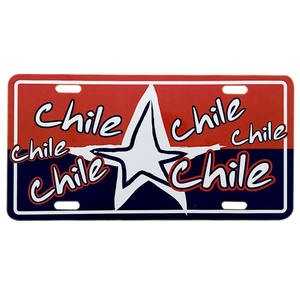 <span class=keywords><strong>Plaque</strong></span> d'<span class=keywords><strong>immatriculation</strong></span> en aluminium perforée 6''x12'' avec support à ventouse, design en relief, couleur personnalisée pour la décoration de voiture - Product Image 5