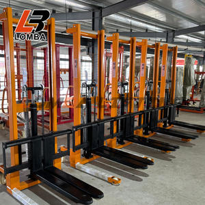 हॉट सेलिंग 1000 किलो 1 टन हाइड्रोलिक हैंड फोर्कलिफ्ट ट्रॉली ट्रक की कीमत मैनुअल हैंड स्टेकर - Product Image 6