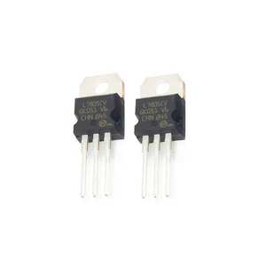 Nuevo regulador de voltaje de tres terminales TO-220 Original <span class=keywords><strong>5V</strong></span> 1.5A L7805CV IC <span class=keywords><strong>7805</strong></span> - Product Image 1