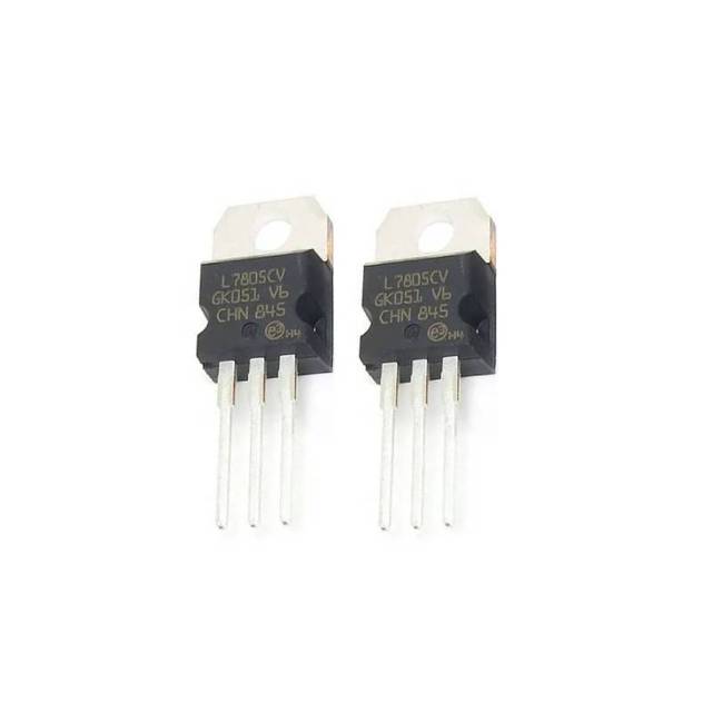New Original TO-220 three-terminal voltage regulator 5V 1.5A L7805CV IC 7805