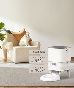 Con Chó Thực Phẩm Dispenser Với Nút LCD Hiển Thị Hẹn Giờ Thức Ăn Vật Nuôi Dispenser Tự Động Mèo Trung Chuyển Với Bộ Đếm Thời Gian - Product Image 6