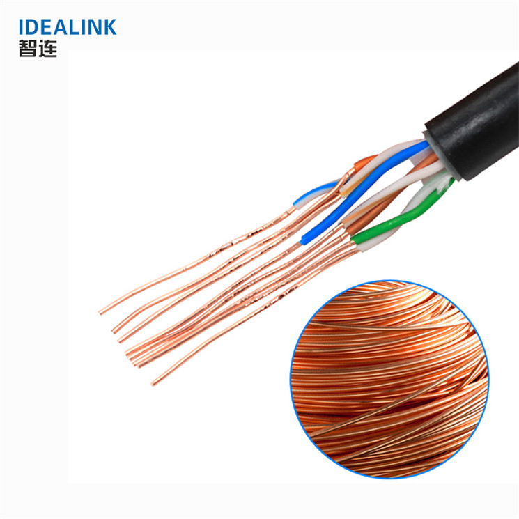 Пользовательская длина Utp, Ftp, Sftp Cat 7 Ethernet кабель Cat7 открытый кабель