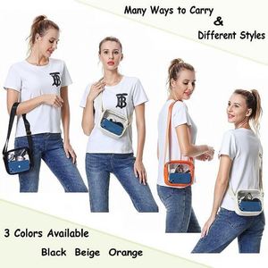 Bolsa de Hombro para Mujer con Logotipo Personalizado al por Mayor, Bolsa de Almacenamiento Impermeable para Viajes al Aire Libre, Bolsa Cruzada Portátil de PVC para la Playa - Product Image 6
