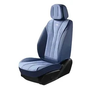 Lüks Alcantara malzeme araba aksesuarları iç dekoratif/araba koltuk minderi pelerinler/araba klozet kapağı