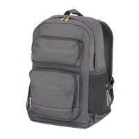840D polyester Standard Travail Sac À Dos avec Housse Matelassée Pour Ordinateur Portable et Tablette De Rangement Gris