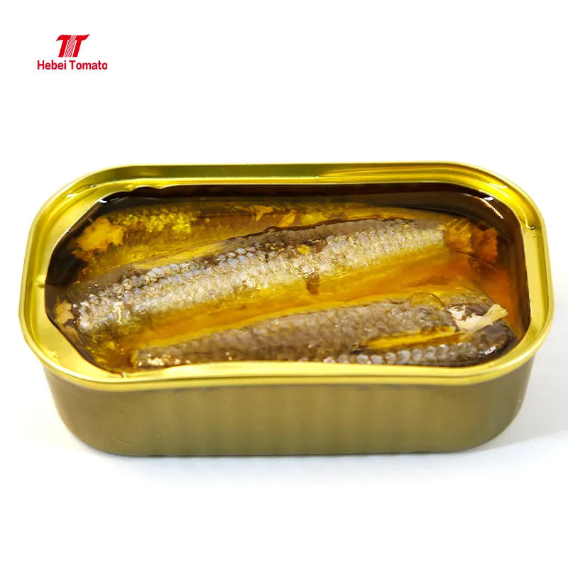 Sardine in scatola del pesce in 125g 425g frutti di mare gustoso delizioso dal fornitore popolare