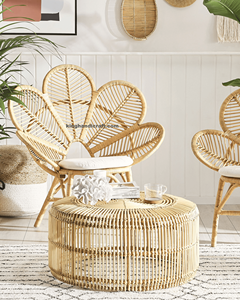 Silla infantil de ratán hecha a mano para eventos y suministros al por mayor | Muebles infantiles tejidos ecológicos para fiestas, bodas - Product Image 1