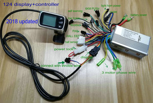 Pantalla LCD 124 con Palanca de Cambios + Controlador BLDC 24v36v48v250w350w Sensor Hall Freno Scooter Eléctrico Bicicleta MTB Pieza de Repuesto - Product Image 6