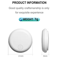 Traceur intelligent ITag Air Tag, balise sans fil pour l'application Apple Find My, suivi Air Tag, traceur GPS, anti-perte, pour clés de voiture, animaux de compagnie, enfants