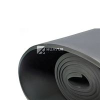 Feuille d'isolation thermique en mousse de caoutchouc industrielle, matériau NBR PVC, faible conductivité thermique 0,031-0,034 W/mK, 6-30 mm