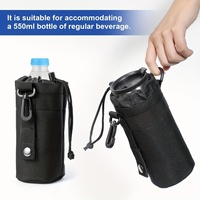 Bolsa Táctica para Botella de Agua AYPPRO, Portador de Hidratación MOLLE para Exteriores, MOQ Bajo, Logotipo Personalizado, Accesorios EDC Impermeables, Bolsa para Equipo