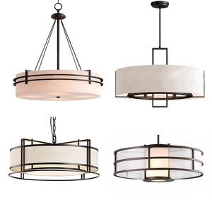 โคมระย้าอะคริลิคสำหรับร้านอาหารห้องนอนห้องนั่งเล่นห้องอ่านหนังสือโรงแรมดีไซน์แบบเหล็กคลาสสิกแบบใหม่ทันสมัย - Product Image 2