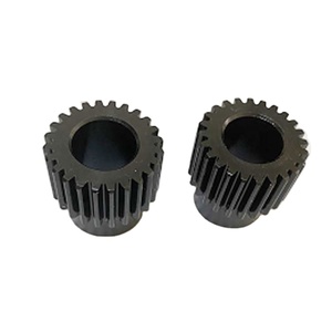 OEM pequeño preciso acero/latón/plástico doble helicoidal micro diámetro dibujo metal fabricación engranaje recto - Product Image 6