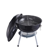 Barbecue au charbon de bois portable pliable en acier et métal de style coréen moderne, type Parrilla Santa Maria argentin, pour usage extérieur