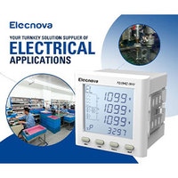 Compteur de puissance multifonction pour postes de transformation MV, triphasé, Modbus-RTU, 3P3W, 3P4W, harmoniques individuelles quatre quadrants, harmoniques 51e, déséquilibre de phase