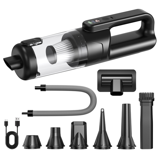 15000PA Wireless Handheld Home Vacuum Cleaner Brushless Motor ABS Portable 7800mAh Rechargeable Vacuum Cleaner for Car