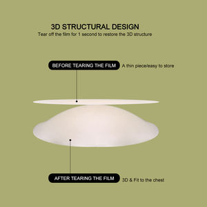 Cache-tétons en silicone sans couture, autocollants pour seins, soutien-gorge invisible, pasties pour femmes, réutilisables, adhésifs, imperméables, coussinets pour seins - Product Image 2