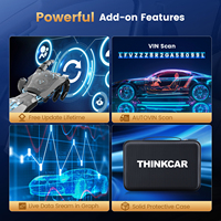 THINKCAR THINKSCAN 689 Herramienta de Diagnóstico de Sistema Completo, Software de Codificación ECU, Actualización Gratuita de por Vida, Escáner de Diagnóstico CANFD DoIP Obd2