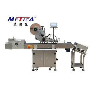 High-accuracy automatic bags top paging labeling machine auto pagination labeling machine