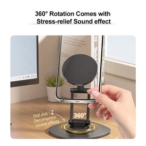 Smonama Tùy Chỉnh Phổ Magnetic Hợp Kim Nhôm Xoay Có Thể Điều Chỉnh Chiều Cao Máy Tính Để Bàn Đứng Chủ Cho Điện Thoại Di Động Ghi Âm - Product Image 2