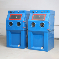 Cabine de sablage humide FRP 9065, petit équipement de sablage à l'eau sans poussière