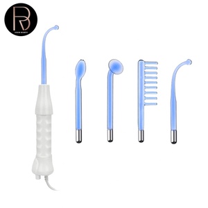 Appareil professionnel portatif de thérapie cutanée haute fréquence, prise US/IT, traitement de l'acné, baguette de lifting facial pour le visage et la tête - Product Image 3