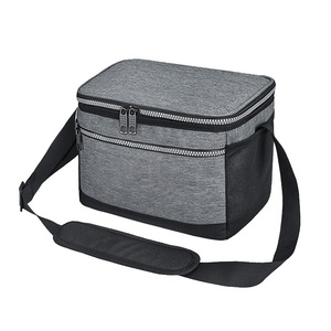 Bolsa térmica duradera personalizada para el almuerzo, lona de algodón ecológica, bolsa de compras portátil OEM, bolsa térmica para alimentos, bolsa térmica <span class=keywords><strong>Jumbo</strong></span> - Product Image 2