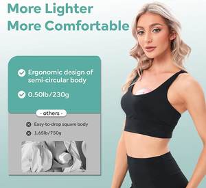 Mom-Centric S21-double Tire-lait électrique sans fil mains libres portable, à usage unique, petit modèle, pour OEM, qualité hospitalière, 12 niveaux, en silicone - Product Image 4