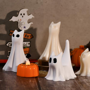 Diy Silicone Mold for Halloween Ghost <strong>cat</strong> <strong>Figurines</strong>, Silicone Mold for Gypsum Candles - Product Image 2