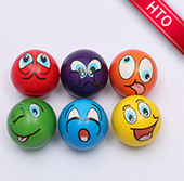 Cadeaux promotionnels Logo personnalisé PU balle anti-stress jouets à presser balle anti-stress pour les enfants