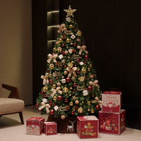 2026 Weihnachten Neuer Reiner PVC-Weihnachtsbaum Heimdekoration Großer Künstlicher Weihnachtsbaum für Innen und Außen Dekorationsornament