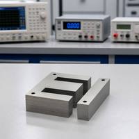 Feuille de laminage en acier au silicium non orienté 0,5 mm 50W800 EI 114 pour noyau de transformateur de puissance