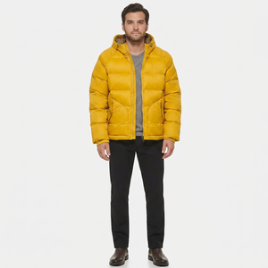 Veste matelassée zippée imperméable et respirante à séchage rapide avec logo personnalisé FINER THREADS pour homme et femme, idéale pour les sports de plein air - Product Image 1