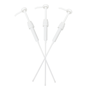 Dispensador de bomba de galón de plástico blanco 38/400 resistente, champú, loción de jabón líquido, bomba de botella de plástico con boquilla larga - Product Image 3