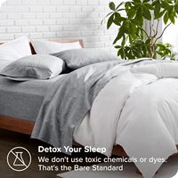 Vente flash - Ensemble de literie de luxe en microfibre brossée certifiée OEKO-TEX, écologique, 1000 fils, style simple, taille king