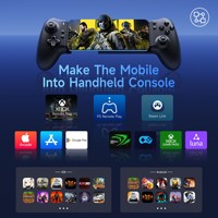 Control de Juego Inalámbrico Retráctil EasySMX M15 con Sensor Dual Hall para Android, Conexión Directa, Función Dual Macro