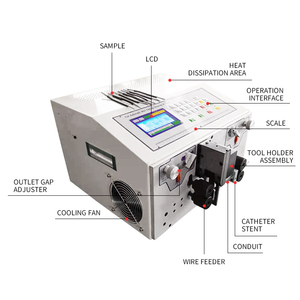 Machine à dénuder les fils semi-automatique Turing TR-508-JE/N 4000-7000 pièces/heure 31 kg - Product Image 5